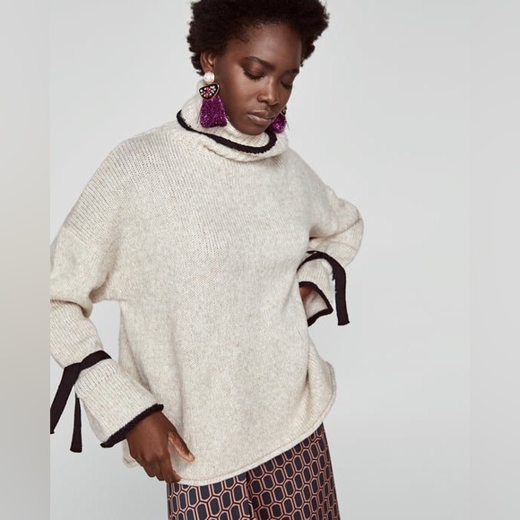 Zara Knit Turtleneck Sweater - Picture 3 of 7